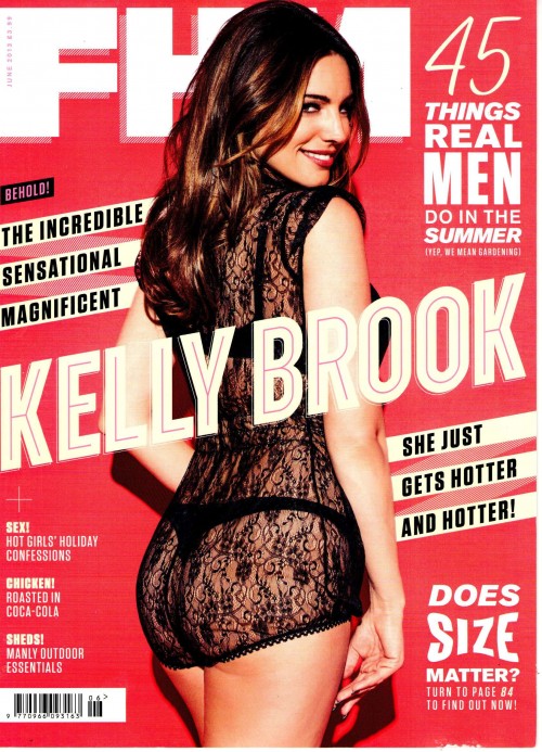 Kelly Brook FHM Magazine, “National Treasure”, June 2013 (2)