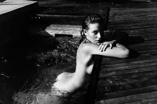 Alejandra Guilmant naked, Richard Bernardin MQ Photo Shoot (14)