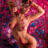 Caylee-Cowan-Naked-Painting-8