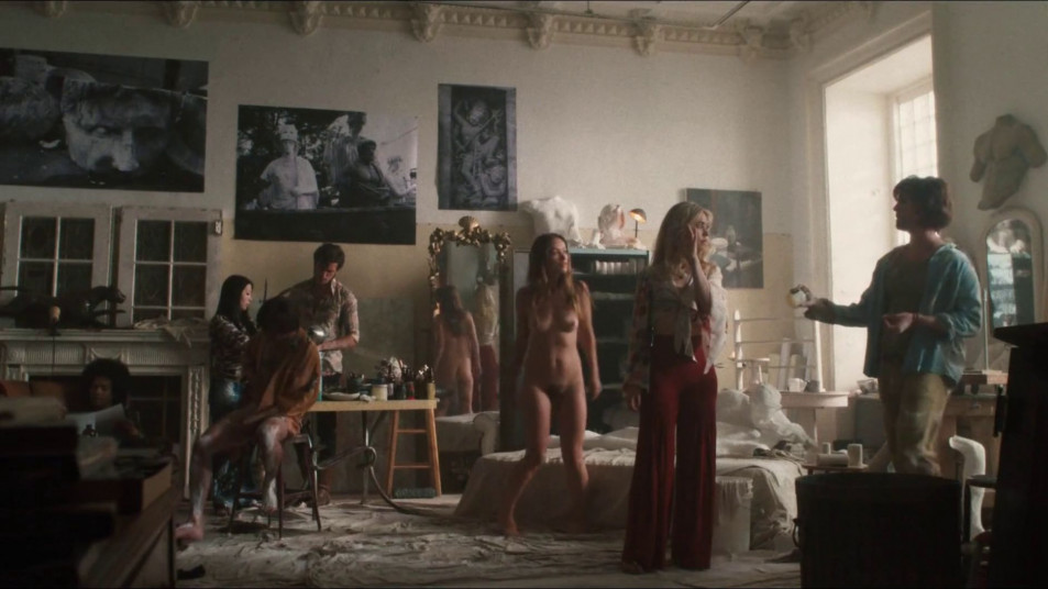 Olivia Wilde Nude Topless In Vinyl