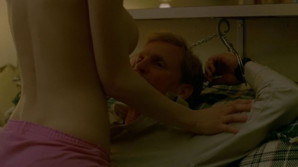 Alexandra Daddario FULL NUDE Screencaps from True Detective