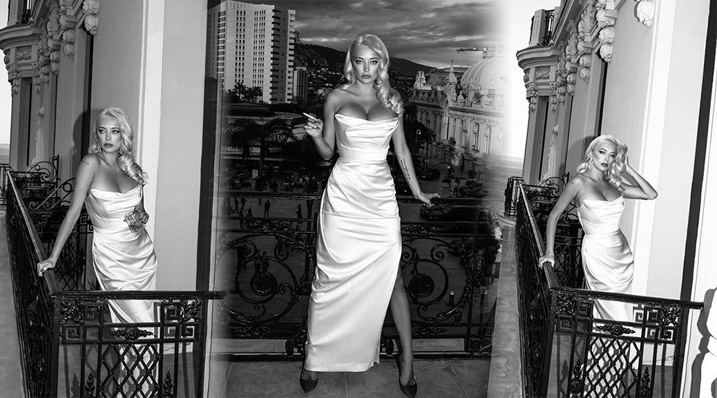 Caroline Vreeland Stunning Cleavage In White Dress