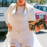 Khloe-Kardashian-Cameltoe-In-White-Ripped-Jeans-7