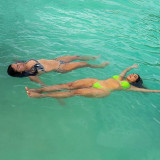 Kim-Kardashian-In-Green-Bikini-10