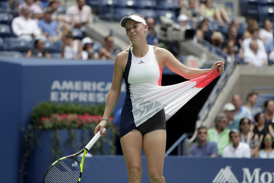 Caroline Wozniacki OOPS Cameltoe On Tennis Court (18)