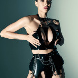 Viki-Odintcova-In-Hot-Leather-Lingerie-7