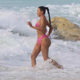 Kim-Kardashian---In-a-pink-bikini-during-holiday-in-Turks-and-Caicos-03